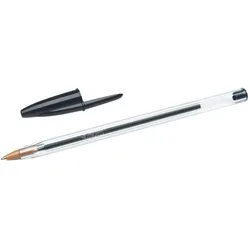 BIC Kugelschreiber Cristal Original 8373639 0,4mm schwarz 50 St./Pack.