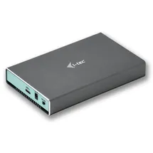 iTEC i-tec MySafe USB 3.0 / USB-C 3.1 Gen. 2, externes Gehäuse Festplattengehäuse, Grau