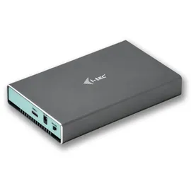 iTEC i-tec MySafe USB 3.0 / USB-C 3.1 Gen. 2, externes Gehäuse Festplattengehäuse, Grau