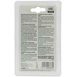 WRC 73249 Ventilkappen, Aluminium Schwarz - 5-er Set