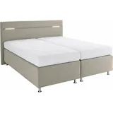 Westfalia Schlafkomfort Boxspringbett 160 x 200 cm H3 Beige