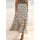 LASCANA Maxirock Damen Bedruckt Beige/Khaki 46