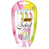 BIC Soleil Bella Nassrasierer Set Frauen + 3 Klingen