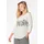 GOLDNER Edles Shirt mit Frontdruck, 3/4-Arm in cremeweiß | Gr.: 40