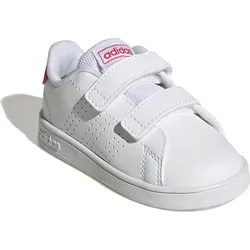 adidas Advantage Lifestyle Court Two Hook-and-loop Shoes ftwwht/reapnk/cblack (01F7) 5K