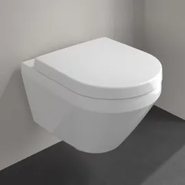Villeroy & Boch Architectura Wand-WC mit WC-Sitz Weiß C-plus