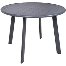 Garden Pleasure Costa Gartentisch Ø 101,5 x 72 cm Anthrazit