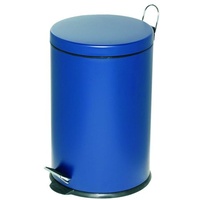 Alco Mülleimer 2960, blau, aus Metall, 5 Liter