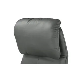 Hukla Relaxsessel Pierre Leder 75 x 126 x 177 cm Grau elektrisch