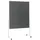 Magnetoplan Moderationstafel 120 x 150 cm Grau