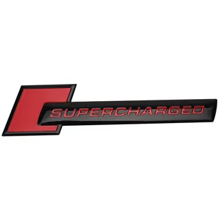 Supercharged Auto-Aufkleber für Kotflügel, Heckklappe, für Suzuki Dodge Jeep Overland Mercedes BMW Mustang Ranger, Volvo, Chevrolet, Nissan, Mazda, Audi, VW, Ford, Fiesta, Honda, Toyota