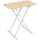HOOBRO Beistelltisch Klappbar 60 x 40 x 60 cm Dunkelbraun