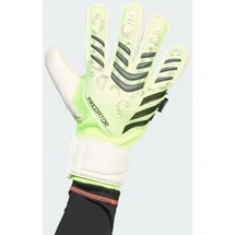 adidas Predator Match Fingersave Torwarthandschuhe schwarz|weiß|gelb 10,5