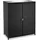 Tectake tectake® Aluminium Gartenschrank, wetterfest und UV-beständig, 3 herausnehmbare Einlegeböden, 84,5 x 40,5 x 103,5 cm