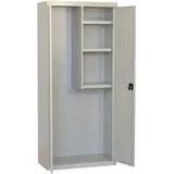 Proregal Putzmittelschrank AMEGO 180 x 80 x 40 cm Grau