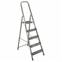 Alpfa Aluminium-Leiter Klappleiter 5 Stufen