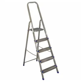 Alpfa Aluminium-Leiter Klappleiter 5 Stufen
