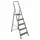 Alpfa Aluminium-Leiter Klappleiter 5 Stufen