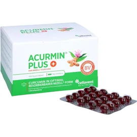 Cellavent Healthcare GmbH Acurmin Plus Das Mizell-Curcuma Kapseln 60 St.
