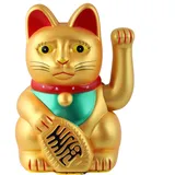 Freak Scene Superfreak Glückskatze - Maneki-Neko - Winkekatze - 15 cm - Gold matt