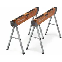 bora tool Arbeitsbock mit Aufstellautomatik - 2er Set