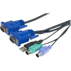 DEXLAN Tastatur- / Video- / Maus- (KVM-) Kabel - HD-15 (VGA)