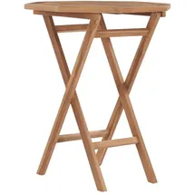 vidaXL Gartentisch 60 x 60 x 75 cm Braun