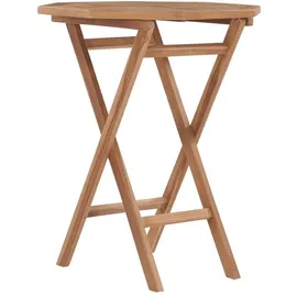 vidaXL Gartentisch 60 x 60 x 75 cm Braun