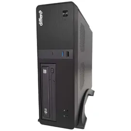Differo Desktop-PC Intel Core i3-12100 4,3 GHz 16 GB RAM 500 GB SSD