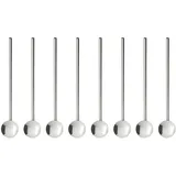 BUTLERS Trinklöffel SIP & SPOON- 8er-Set in Silber | Gr.: onesize