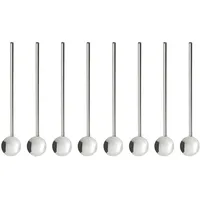 BUTLERS Trinklöffel SIP & SPOON- 8er-Set in Silber | Gr.: onesize