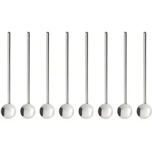 BUTLERS Trinklöffel SIP & SPOON- 8er-Set in Silber | Gr.: onesize