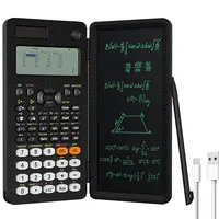 Newyes 991EX Wiederaufladbarer Wissenschaftlicher Taschenrechner mit Notizblock - 552 Funktionen mit Typ-C Aufladung, Ideal für Gymnasiasten, Studenten & Ingenieure