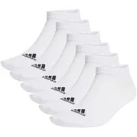 adidas Socken Thin and Light Sportswear Low Cut Socks 6er Pack Weiß 46-48