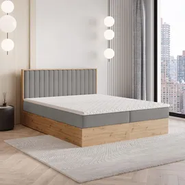 masseno VARELI 160 x 200 cm Grau