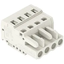 WAGO Buchsengehäuse-Kabel 721 Polzahl Gesamt 4 Rastermaß: 5 mm 721-104/026-000