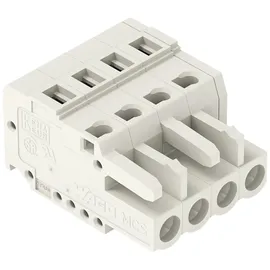WAGO Buchsengehäuse-Kabel 721 Polzahl Gesamt 4 Rastermaß: 5 mm 721-104/026-000