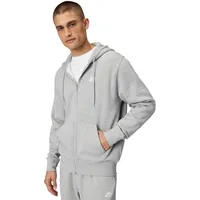 Nike Club Sweatjacke Herren DK Grey Heather/Lt Smoke Grey M