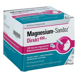 Magnesium Sandoz Direkt 400 mg Sticks