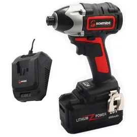 SCHMIDT security tools Akku-Schlagschrauber ID-180 inkl. 1 x 4,0 Ah + Ladegerät