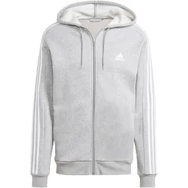 adidas Herren Trainingsshirt mit Kapuze, Medium Grey Heather, XL