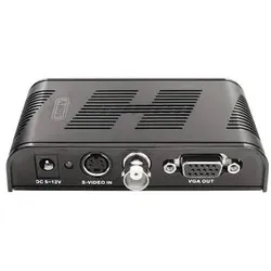 ABUS Security-Center BNC/VGA-Konverter Videokonverter VGA Composite Video S-video