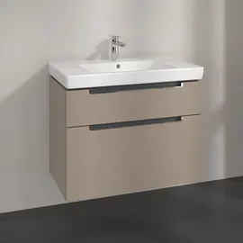 Villeroy & Boch Waschtischunterschrank 2 Auszüge 78,7 x 59 x 44,9 cm Soft Grey