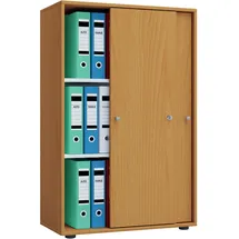 VCM Lona Aktenschrank 70 x 37 x 110 cm braun