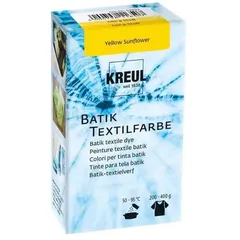 KREUL Batik Textilfarbe yellow sunflower 70g