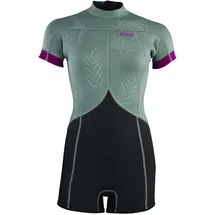 ION Neoprenanzug Shorty Schwarz/Flowers S