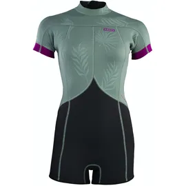 ION Neoprenanzug Shorty Schwarz/Flowers S