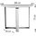 Skye Decor Skye Decor, Middle- Middle CMY, Persische,eichenfarbig, Couchtische, 77x106x45 cm 100% Melaminbeschichtete Partikelplatte