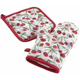 douceur d`interieur Küchenhandschuh & Topflappen 18 x 28 cm RUBY