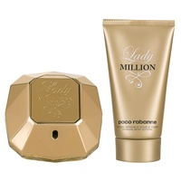 Paco Rabanne Lady Million Eau de Parfum 50 ml + Body Lotion 75 ml Geschenkset